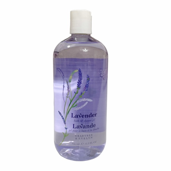 NEW! Crabtree & Evelyn LAVENDER Bath & Shower Gel 💜🛁💜 - Picture 1 of 4